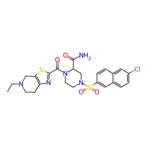 Chemical structure of BindingDB Monomer ID 50154265