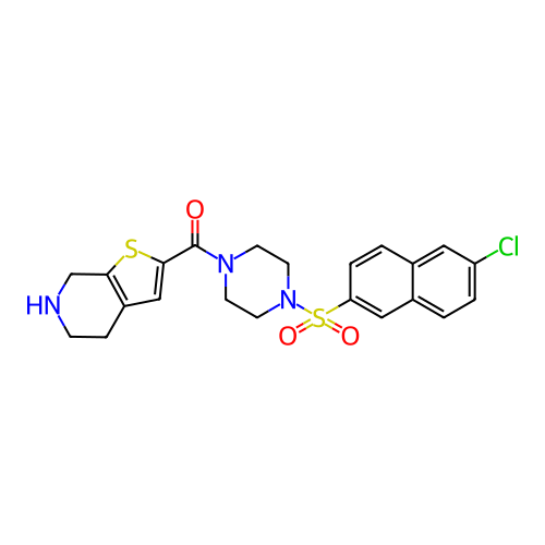 Chemical structure of BindingDB Monomer ID 50154270