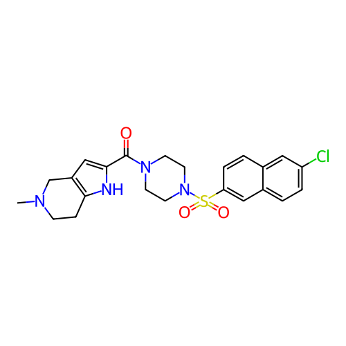 Chemical structure of BindingDB Monomer ID 50154273