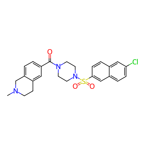 Chemical structure of BindingDB Monomer ID 50154274