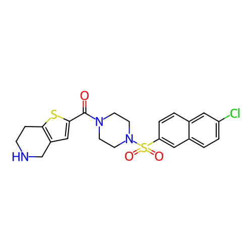 Chemical structure of BindingDB Monomer ID 50154275