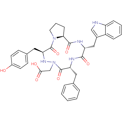 Chemical structure of BindingDB Monomer ID 50154297