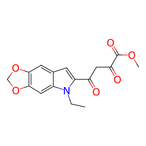 Chemical structure of BindingDB Monomer ID 50154405