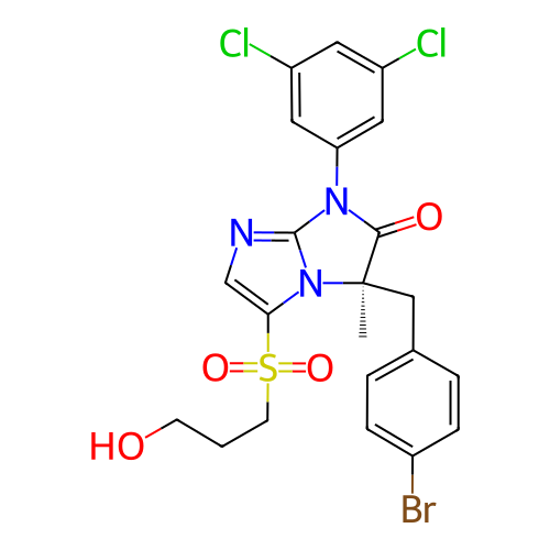 Chemical structure of BindingDB Monomer ID 50154476