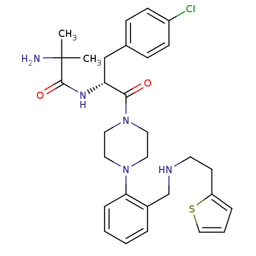 Chemical structure of BindingDB Monomer ID 50155367