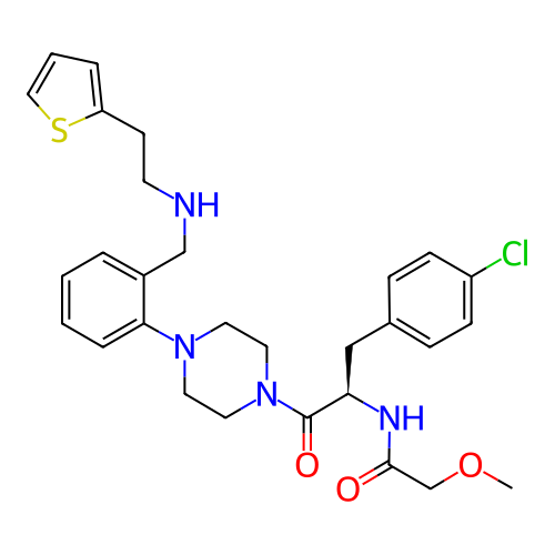 Chemical structure of BindingDB Monomer ID 50155382