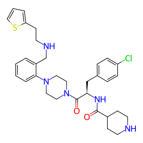 Chemical structure of BindingDB Monomer ID 50155401