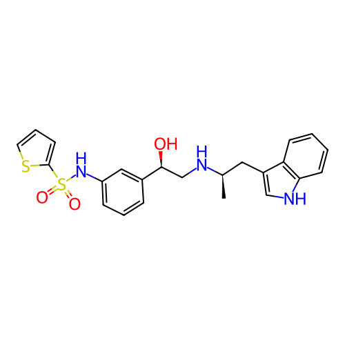 Chemical structure of BindingDB Monomer ID 50156252