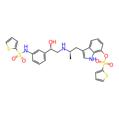Chemical structure of BindingDB Monomer ID 50156261