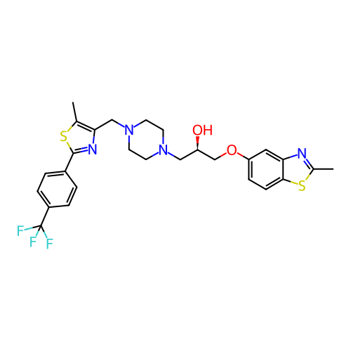Chemical structure of BindingDB Monomer ID 50156419