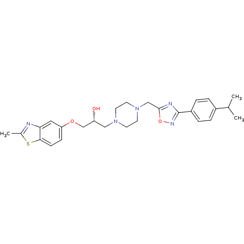 Chemical structure of BindingDB Monomer ID 50156438