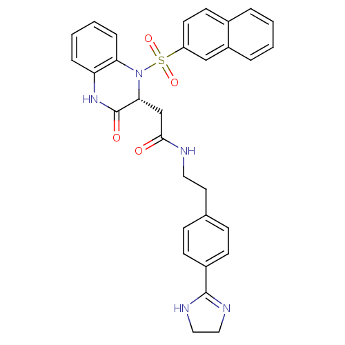 Chemical structure of BindingDB Monomer ID 50156446