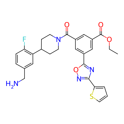Chemical structure of BindingDB Monomer ID 50156459