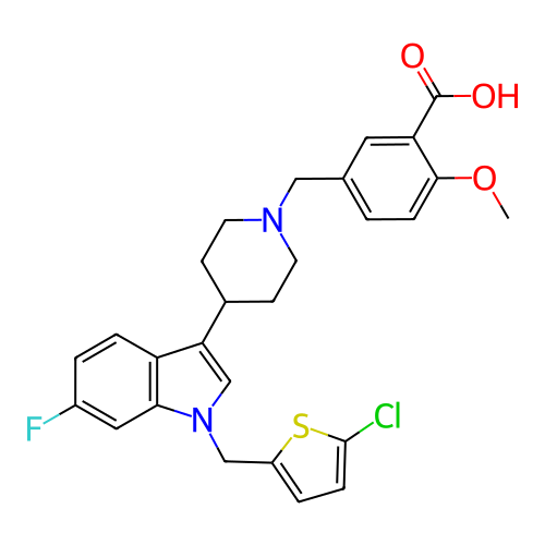 Chemical structure of BindingDB Monomer ID 50156874