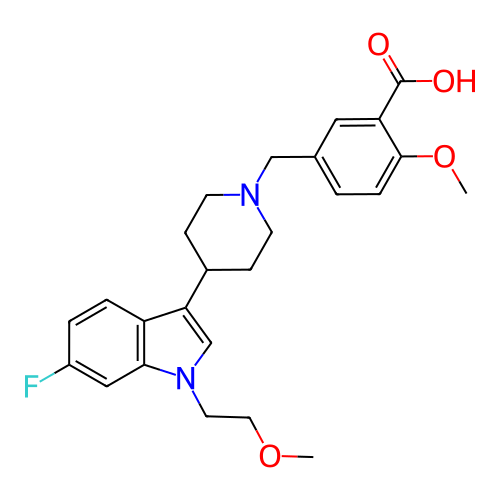 Chemical structure of BindingDB Monomer ID 50156885