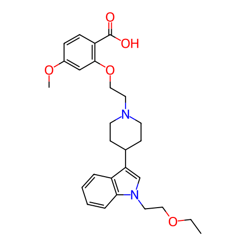 Chemical structure of BindingDB Monomer ID 50156893
