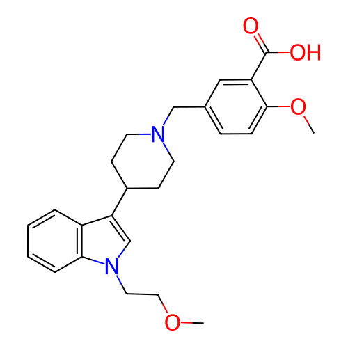 Chemical structure of BindingDB Monomer ID 50156896