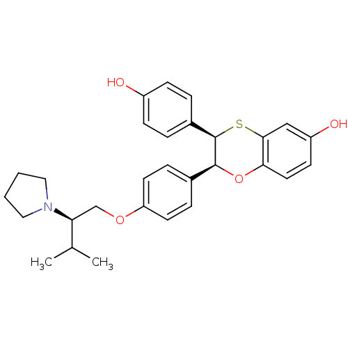 Chemical structure of BindingDB Monomer ID 50157155