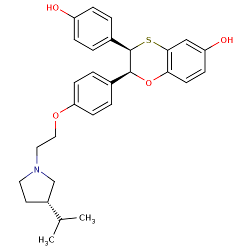 Chemical structure of BindingDB Monomer ID 50157161
