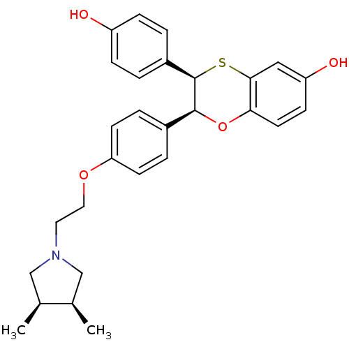 Chemical structure of BindingDB Monomer ID 50157162