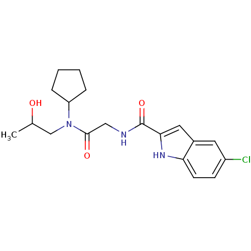 Chemical structure of BindingDB Monomer ID 50158249