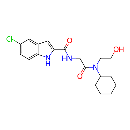 Chemical structure of BindingDB Monomer ID 50158274