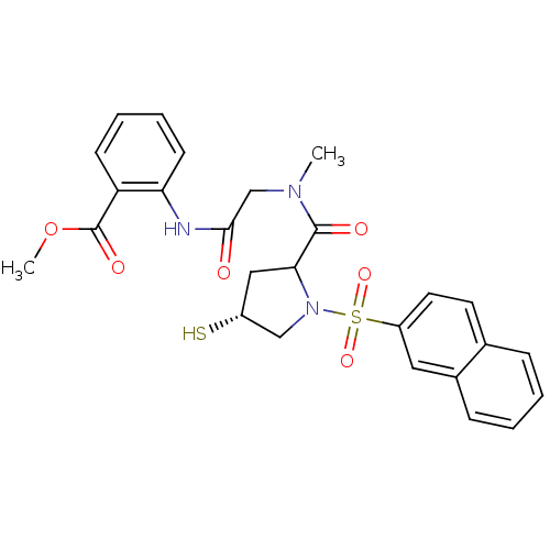 Chemical structure of BindingDB Monomer ID 50159363