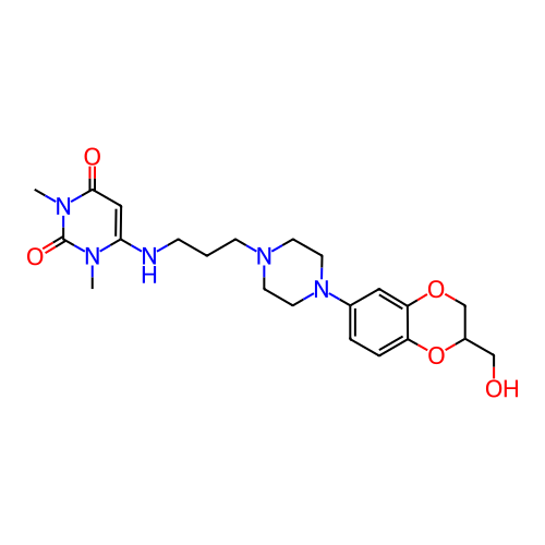 Chemical structure of BindingDB Monomer ID 50160153