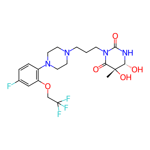 Chemical structure of BindingDB Monomer ID 50160164