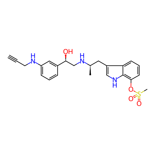 Chemical structure of BindingDB Monomer ID 50160823