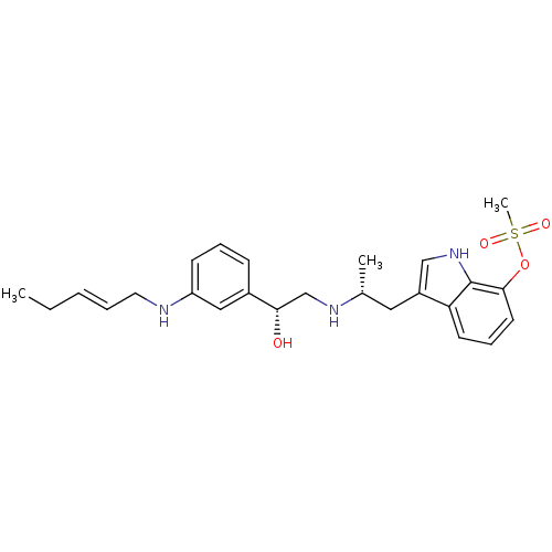 Chemical structure of BindingDB Monomer ID 50160824