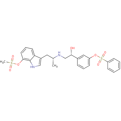 Chemical structure of BindingDB Monomer ID 50160825
