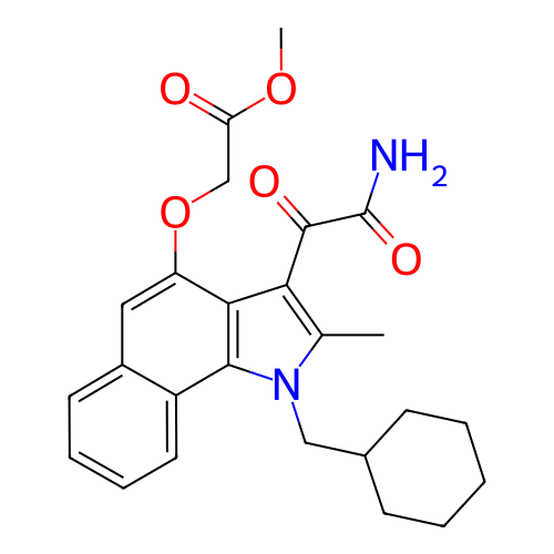 Chemical structure of BindingDB Monomer ID 50161309