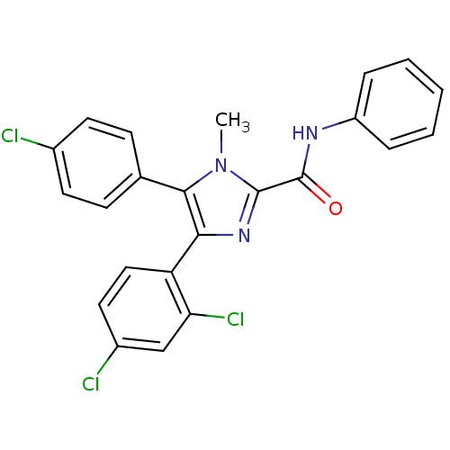 Chemical structure of BindingDB Monomer ID 50161562