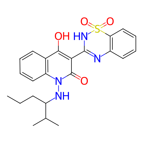 Chemical structure of BindingDB Monomer ID 50162606