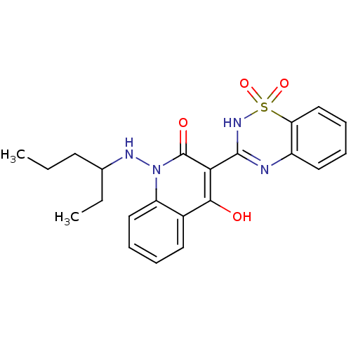 Chemical structure of BindingDB Monomer ID 50162609