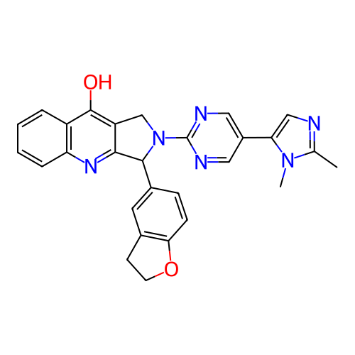 Chemical structure of BindingDB Monomer ID 50163574