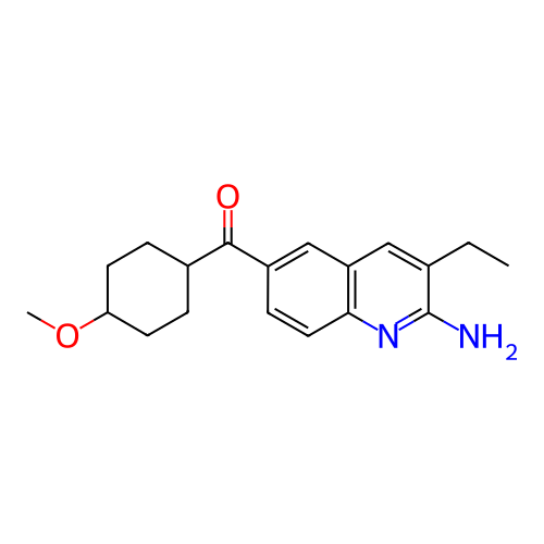 Chemical structure of BindingDB Monomer ID 50163596