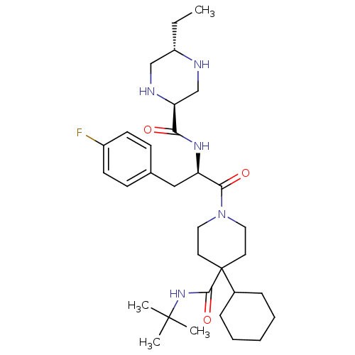 Chemical structure of BindingDB Monomer ID 50164760
