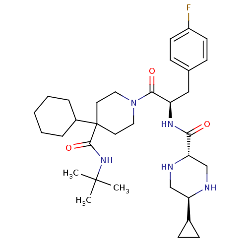 Chemical structure of BindingDB Monomer ID 50164771