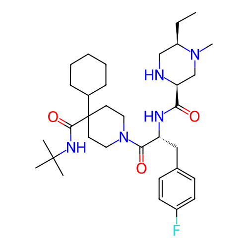 Chemical structure of BindingDB Monomer ID 50164774