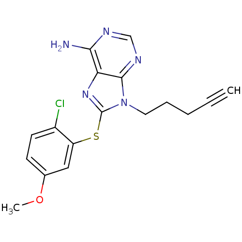 Chemical structure of BindingDB Monomer ID 50165276