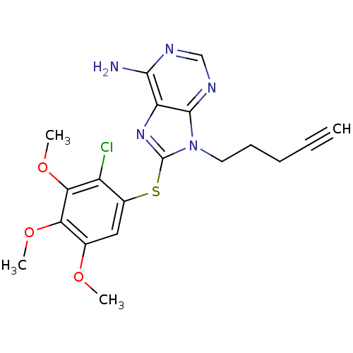 Chemical structure of BindingDB Monomer ID 50165293