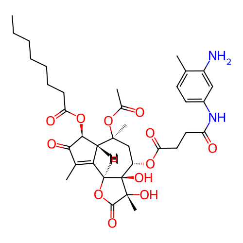 Chemical structure of BindingDB Monomer ID 50165367