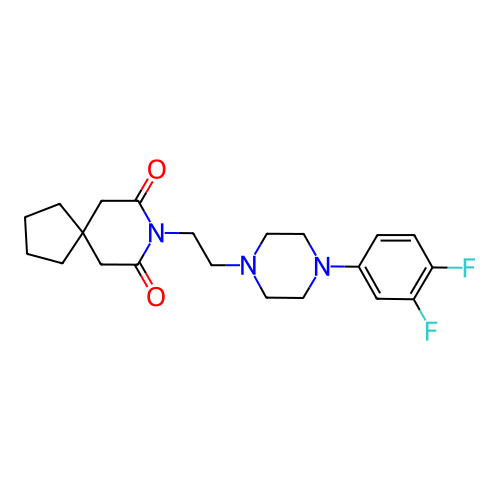 Chemical structure of BindingDB Monomer ID 50165419