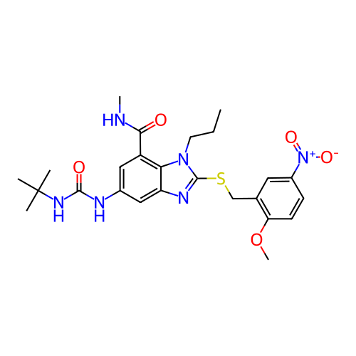 Chemical structure of BindingDB Monomer ID 50165528