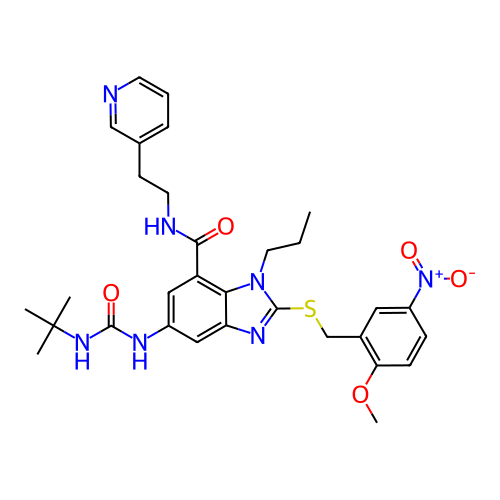 Chemical structure of BindingDB Monomer ID 50165552