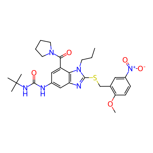 Chemical structure of BindingDB Monomer ID 50165559