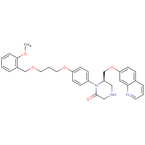 Chemical structure of BindingDB Monomer ID 50165797