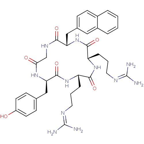 Chemical structure of BindingDB Monomer ID 50166106